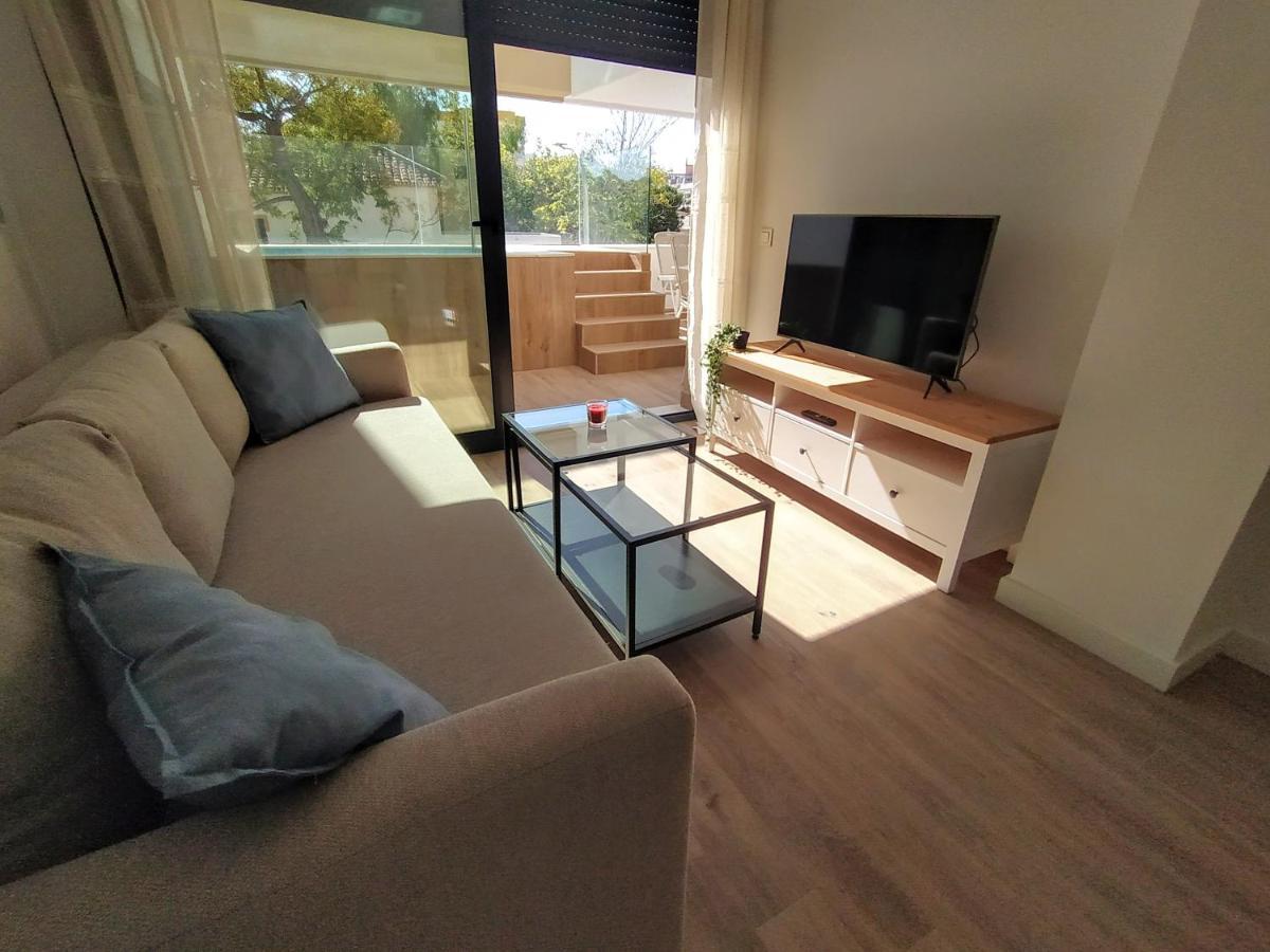 Apartamento Terrazas Del Mar, Piscina Privada Торремолинос Экстерьер фото